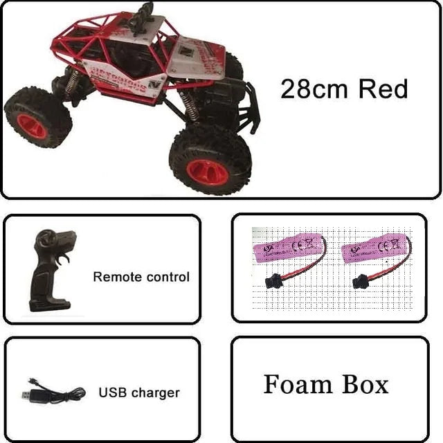 1:12 37cm 4WD RC CAR High Speed Racing Off-Road Vehicle Double Motors Drive Car Remote Electric vehicle Christmas Gifts