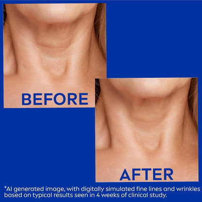 Roller Massage Neck Cream 🧴 Collagen & Hyaluronic Acid | Firms Neck, Reduces Wrinkles & Double Chin