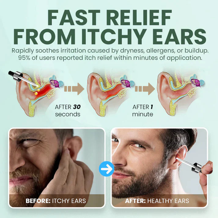 【👑Top Sellers of 2026】👂LOVILDS™ Ear Care Drops- Tinnitus Relief – Gentle Cleansing & Soothing Relief for Healthy Ears -Plant-Based Formula|FDA-Registered