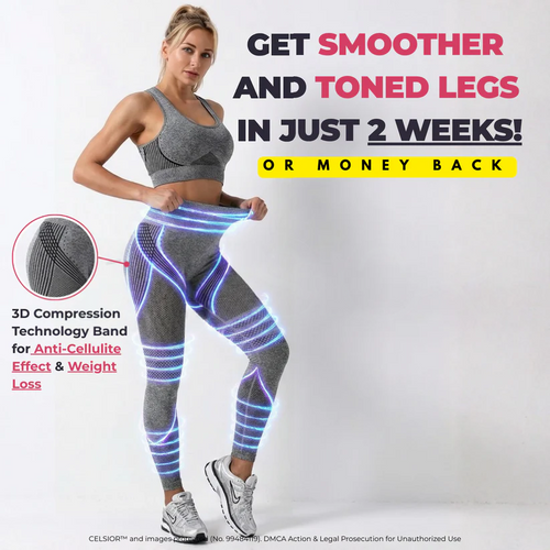 Buy 2, Get Your 2nd Pair Free 💗 3D Micro-Massage Leggings for Post-Weight-Loss Support