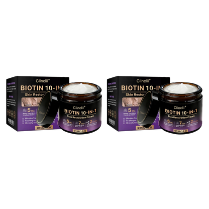 Made and Shipped from USA🍁Clinclii® Biotin 10-in-1 Skin Restoration Cream - Last Day Promotion: 75% OFF