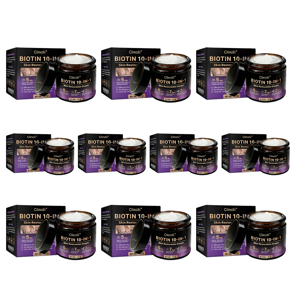 Made and Shipped from USA🍁Clinclii® Biotin 10-in-1 Skin Restoration Cream - Last Day Promotion: 75% OFF