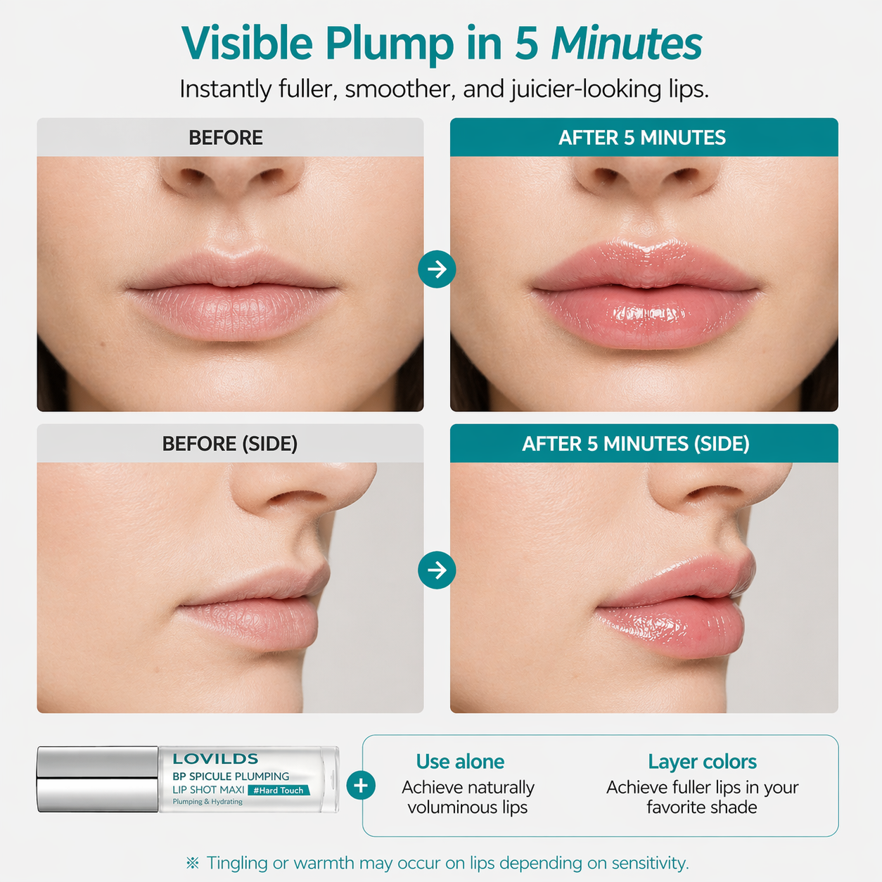 🔥 Limited Time Only:  Save 50%- LOVILDS® Juicy Plump Lip Shot