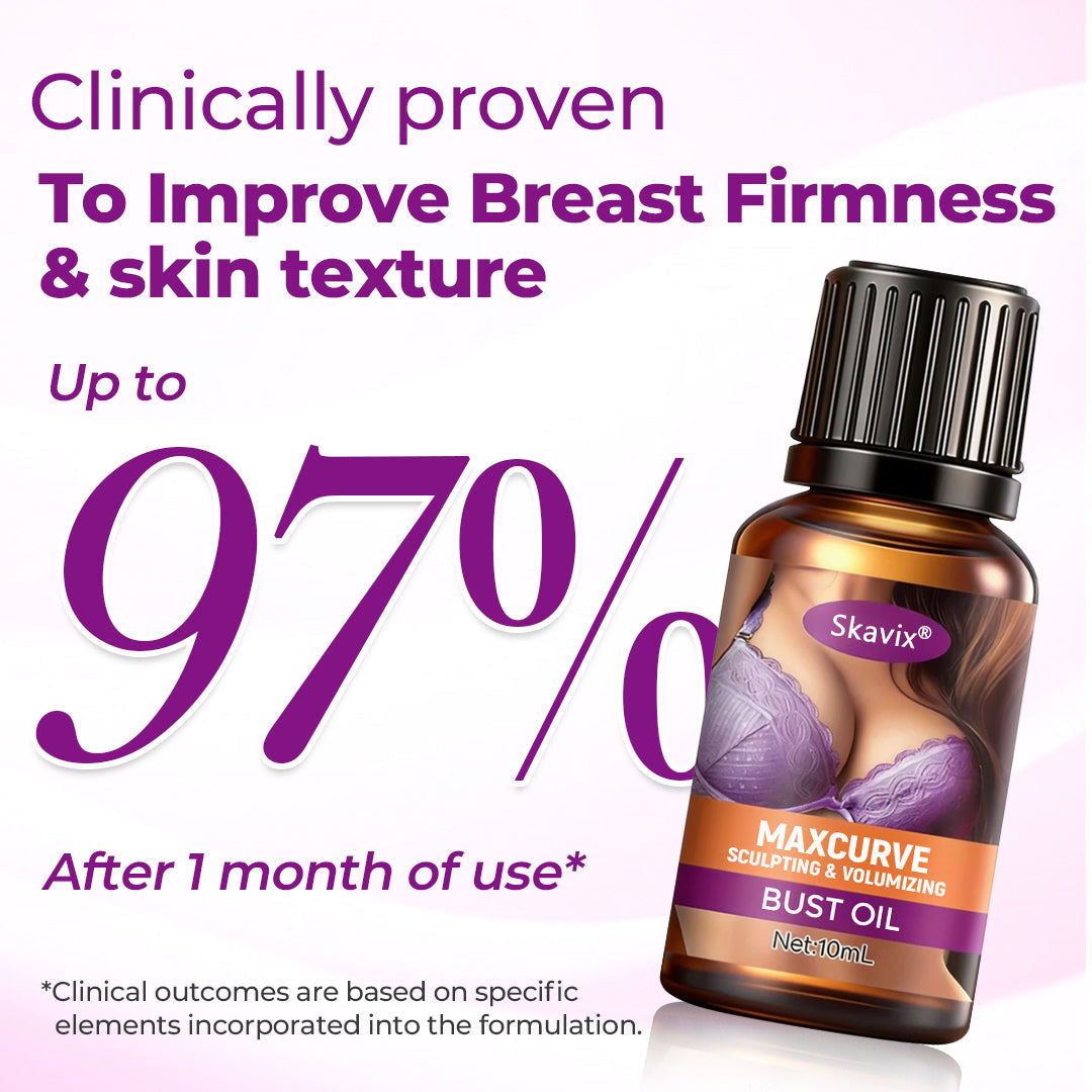 🔥 Limited Time Only:  Save 50%-Skavix® MaxCurve Sculpting & Volumizing Bust Oil