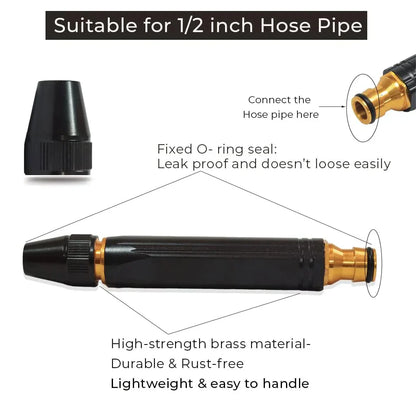 💦💦2026 New Upgrade-Transform Your Ordinary Hose Into A Powerful Pressure Washer