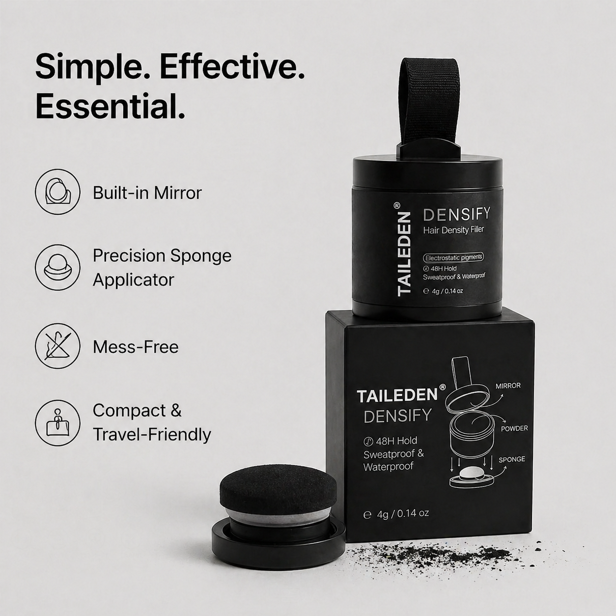 TAILEDEN® Densify – Advanced Hair Growth & Thickening Treatment for Fuller, Stronger, Healthier Hair
