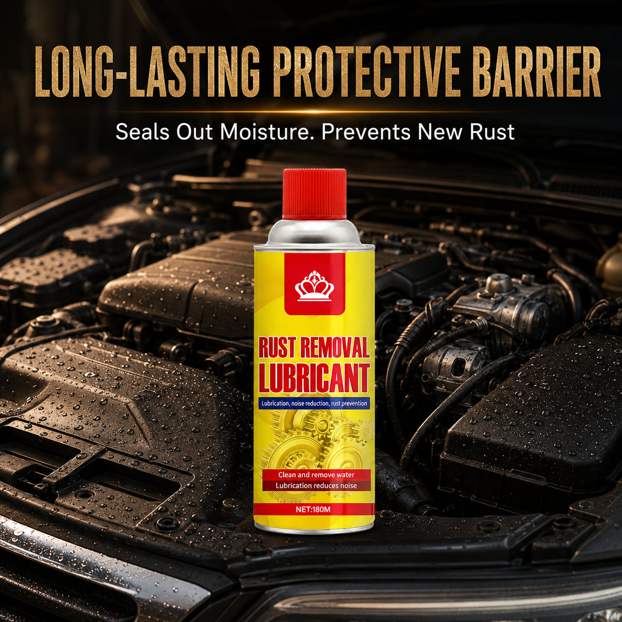 Anti-Rust Lubricant Spray & Rust Remover