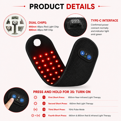 ReliefPulse™ Pro Therapy Wrap with Heat & Compression