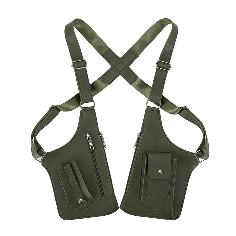 🔥Last Day 48% OFF-Premium Leather Adjustable Underarm Shoulder Bag for Men