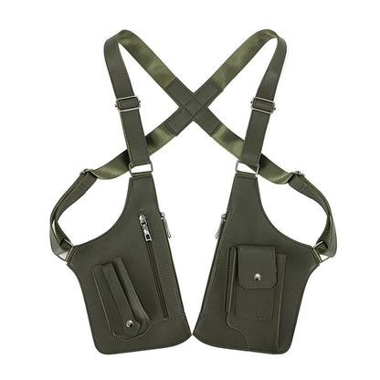 🔥Last Day 48% OFF-Premium Leather Adjustable Underarm Shoulder Bag for Men