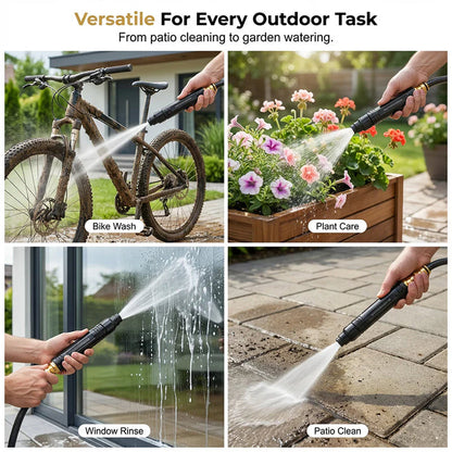 💦💦2026 New Upgrade-Transform Your Ordinary Hose Into A Powerful Pressure Washer