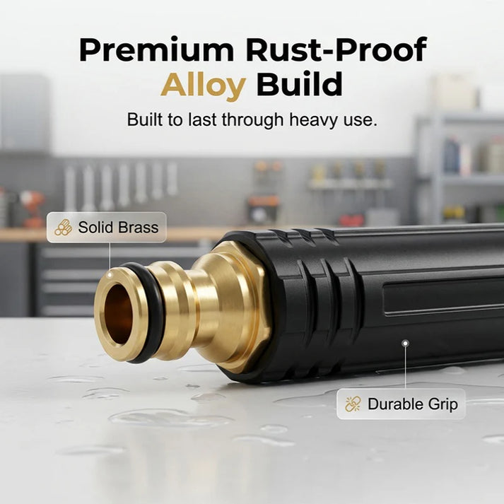 💦💦2026 New Upgrade-Transform Your Ordinary Hose Into A Powerful Pressure Washer