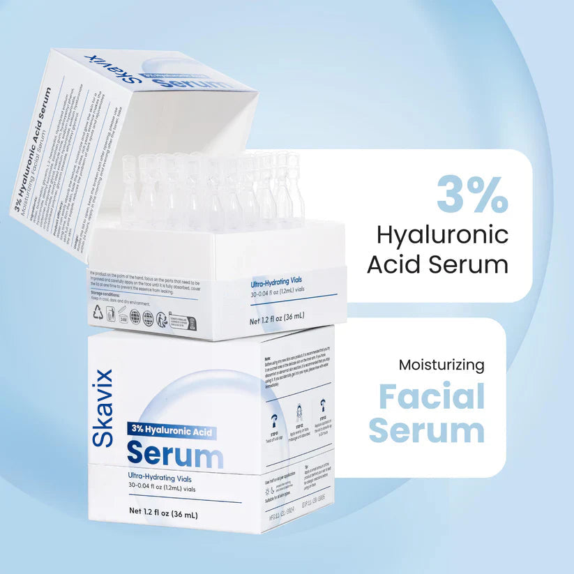 Skavix® 3% Hyaluronic Acid Ultra Hydrating Serum