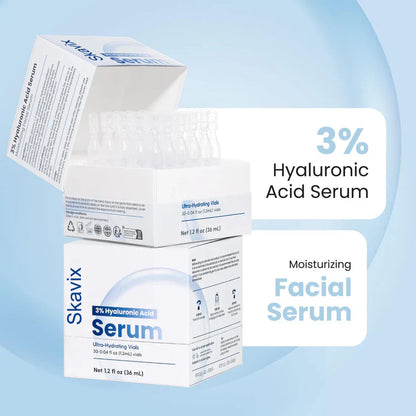 Skavix® 3% Hyaluronic Acid Ultra Hydrating Serum