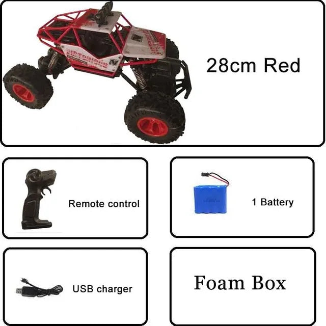 1:12 37cm 4WD RC CAR High Speed Racing Off-Road Vehicle Double Motors Drive Car Remote Electric vehicle Christmas Gifts