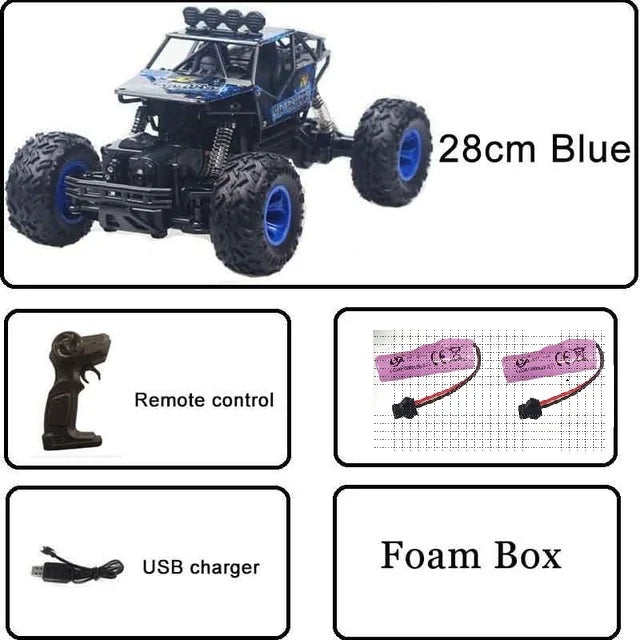 1:12 37cm 4WD RC CAR High Speed Racing Off-Road Vehicle Double Motors Drive Car Remote Electric vehicle Christmas Gifts