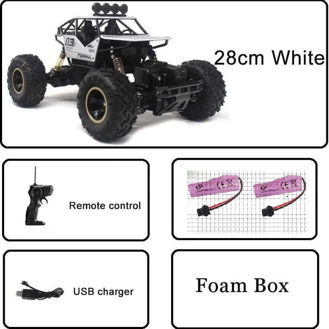1:12 37cm 4WD RC CAR High Speed Racing Off-Road Vehicle Double Motors Drive Car Remote Electric vehicle Christmas Gifts