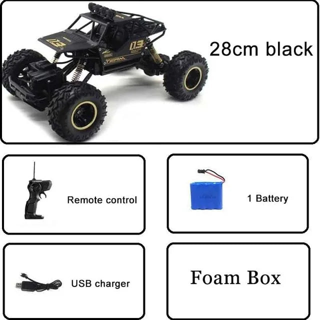 1:12 37cm 4WD RC CAR High Speed Racing Off-Road Vehicle Double Motors Drive Car Remote Electric vehicle Christmas Gifts