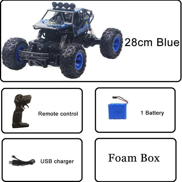 1:12 37cm 4WD RC CAR High Speed Racing Off-Road Vehicle Double Motors Drive Car Remote Electric vehicle Christmas Gifts