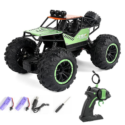 Rock Crawler Off Road RC Car Remote Control Toy Machine On Radio Control Car With LED light Toy For Boys