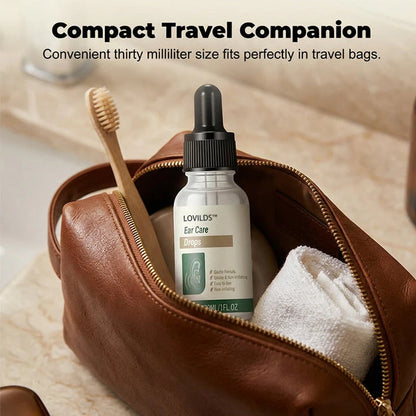 【👑Top Sellers of 2026】👂LOVILDS™ Ear Care Drops- Tinnitus Relief – Gentle Cleansing & Soothing Relief for Healthy Ears -Plant-Based Formula|FDA-Registered