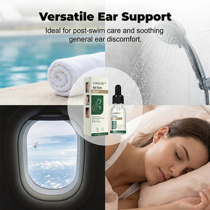 【👑Top Sellers of 2026】👂LOVILDS™ Ear Care Drops- Tinnitus Relief – Gentle Cleansing & Soothing Relief for Healthy Ears -Plant-Based Formula|FDA-Registered