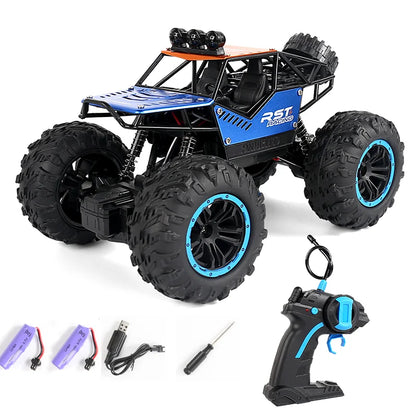 Rock Crawler Off Road RC Car Remote Control Toy Machine On Radio Control Car With LED light Toy For Boys