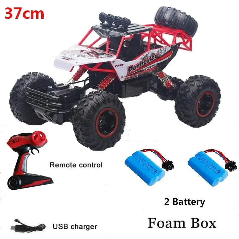 1:12 37cm 4WD RC CAR High Speed Racing Off-Road Vehicle Double Motors Drive Car Remote Electric vehicle Christmas Gifts