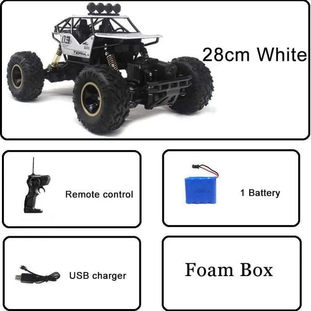 1:12 37cm 4WD RC CAR High Speed Racing Off-Road Vehicle Double Motors Drive Car Remote Electric vehicle Christmas Gifts