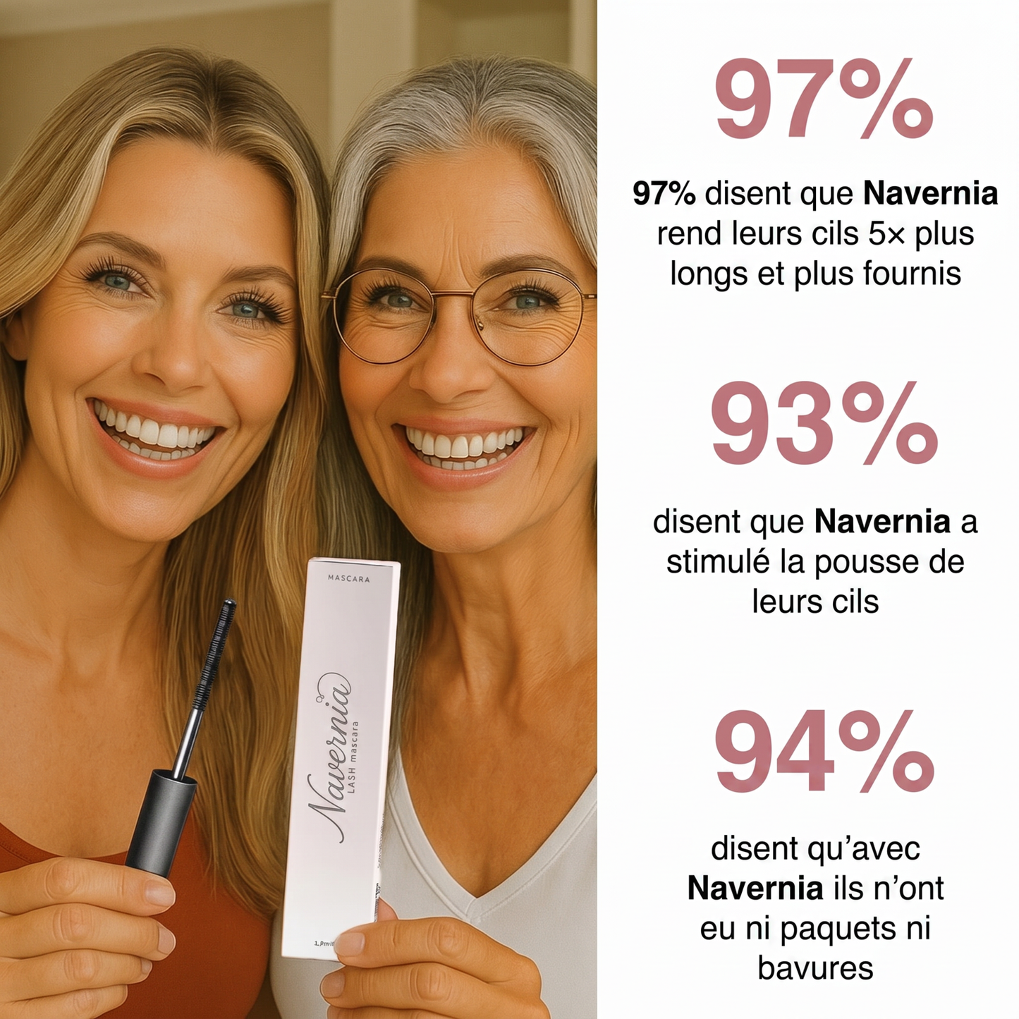 Argent'Oeil — Mascara Allongeante pour Cils Matures