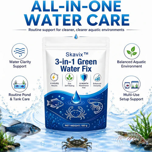🌟 Official Store |✨ From Murky Swamp to Perfect Pond! | 3-in-1 Green Water Fix